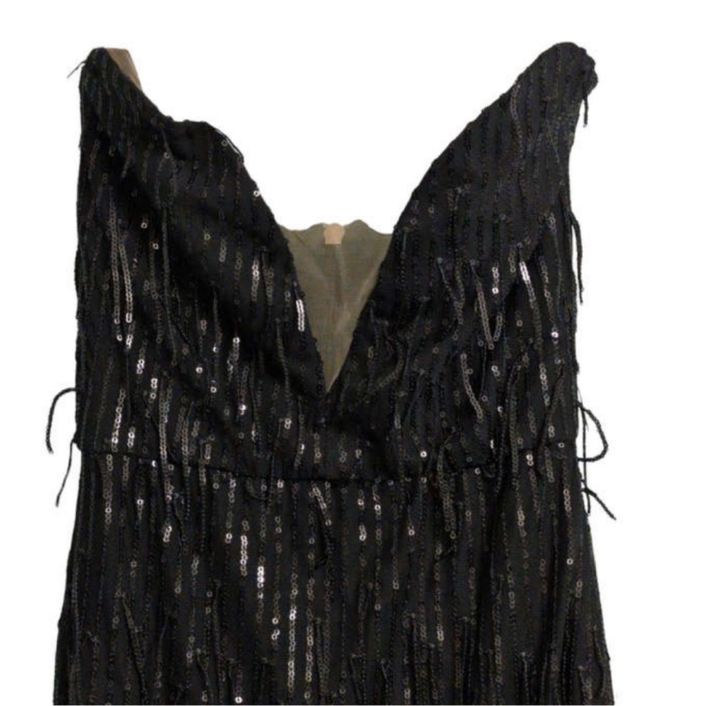 Nookie Black Strapless Sequin Gown - Picture 5 of 10